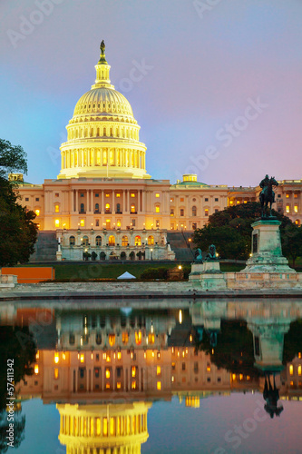 United States Capitol building in Washington, DC