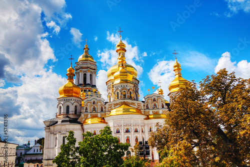 Obraz na płótnie Kiev Pechersk Lavra monastery in Kiev, Ukraine w salonie