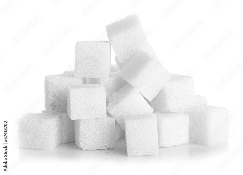 Studio photography of a lump sugar Studio photography of a lump sugar