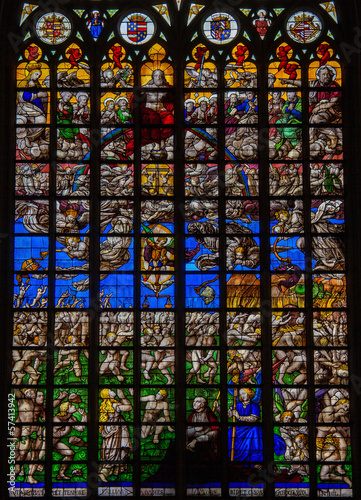 Stained glass - Final Judgement
