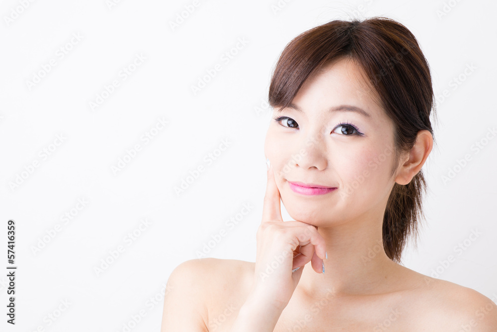 attractive asian woman skin care image attractive asian woman skin care image