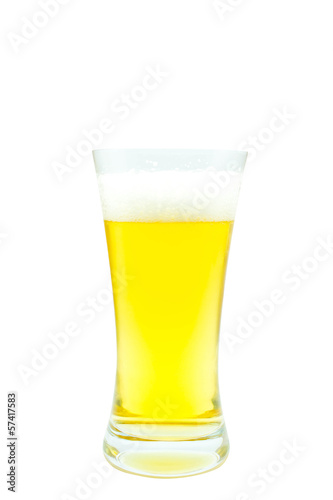 Beer isolated on a white background