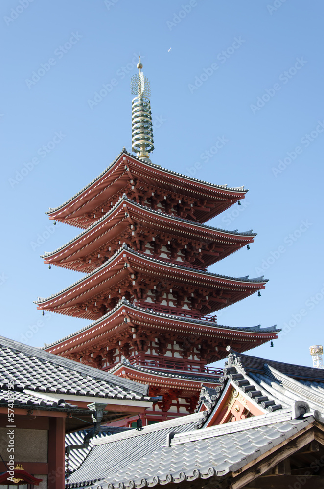 Asakusa temple.