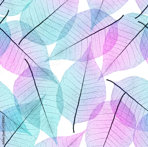 Tapety Bezszwowe tło liści