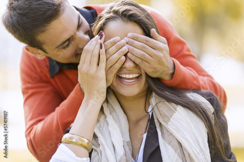 Young couple in love