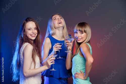 Group shot of young women