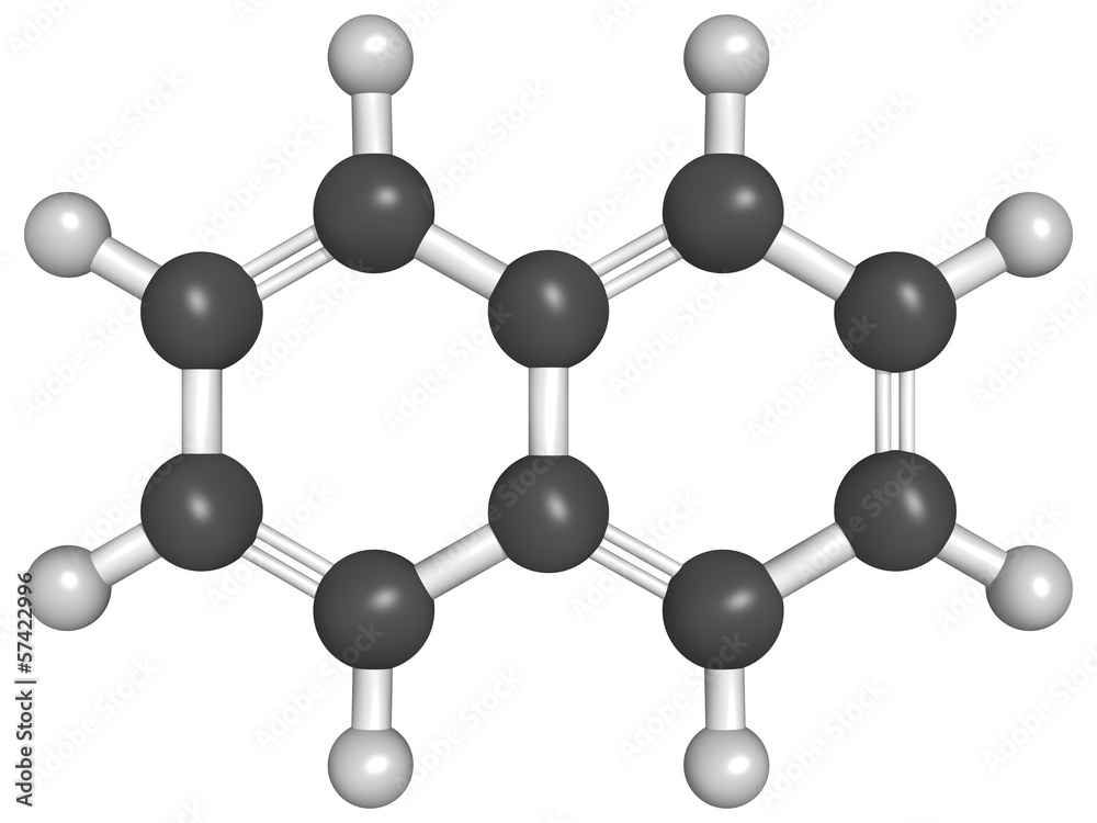 Chemical structure of naphthalene Chemical structure of naphthalene