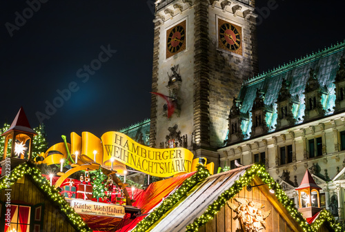 Hamburg Weihnachtsmarkt, Germany