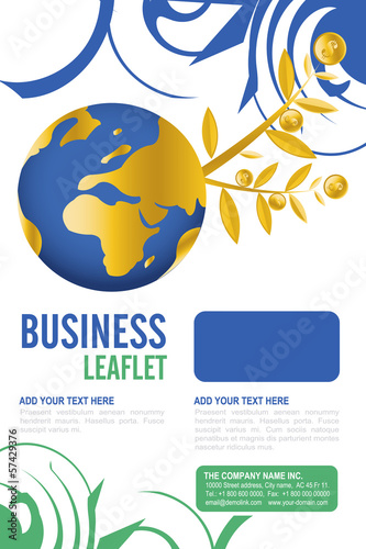 Leaflet design