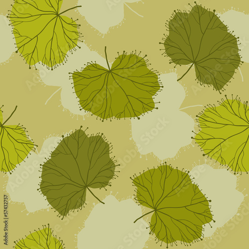 seamless leaves