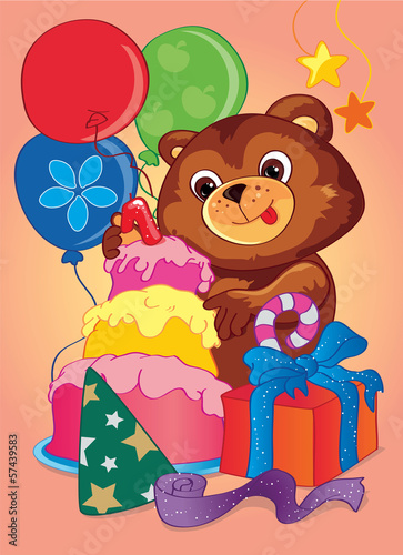baby bear birthday