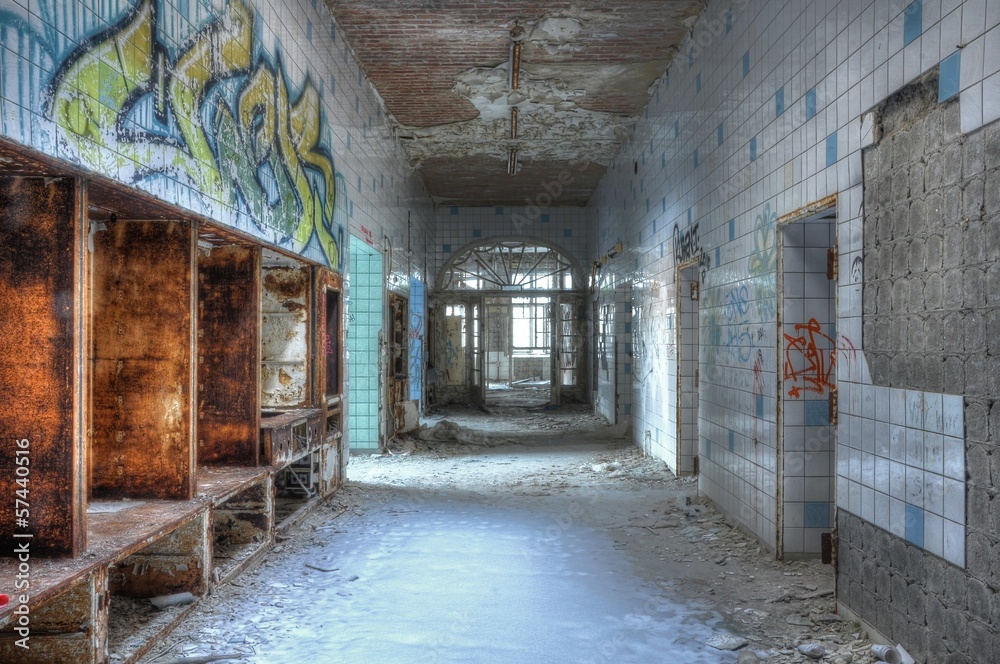 Lobby of the operating room