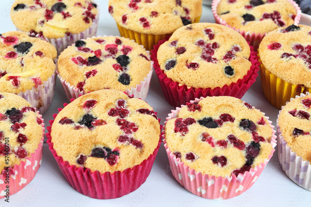 Homemade muffins Homemade muffins