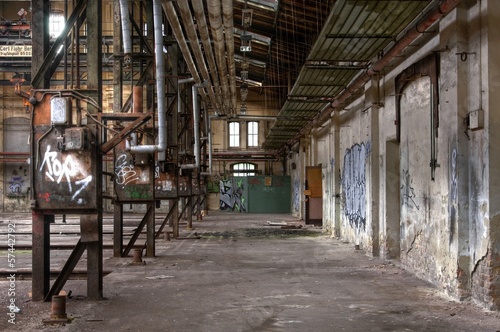 Old abandoned Hall, Lost Place