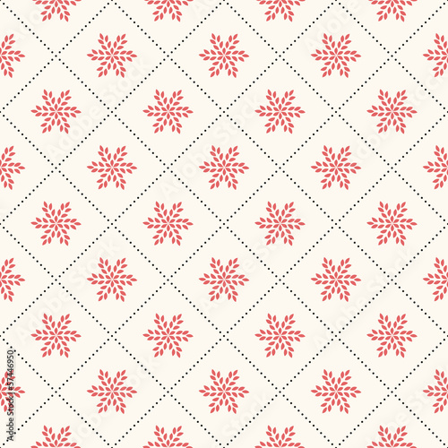 Vector seamless retro pattern