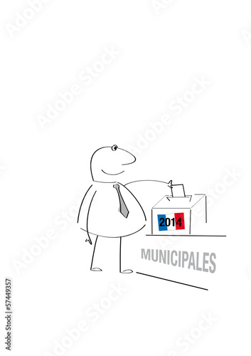élection municipale France 2014