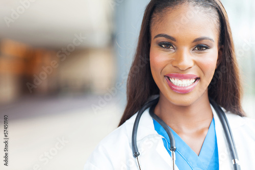 african female nurse