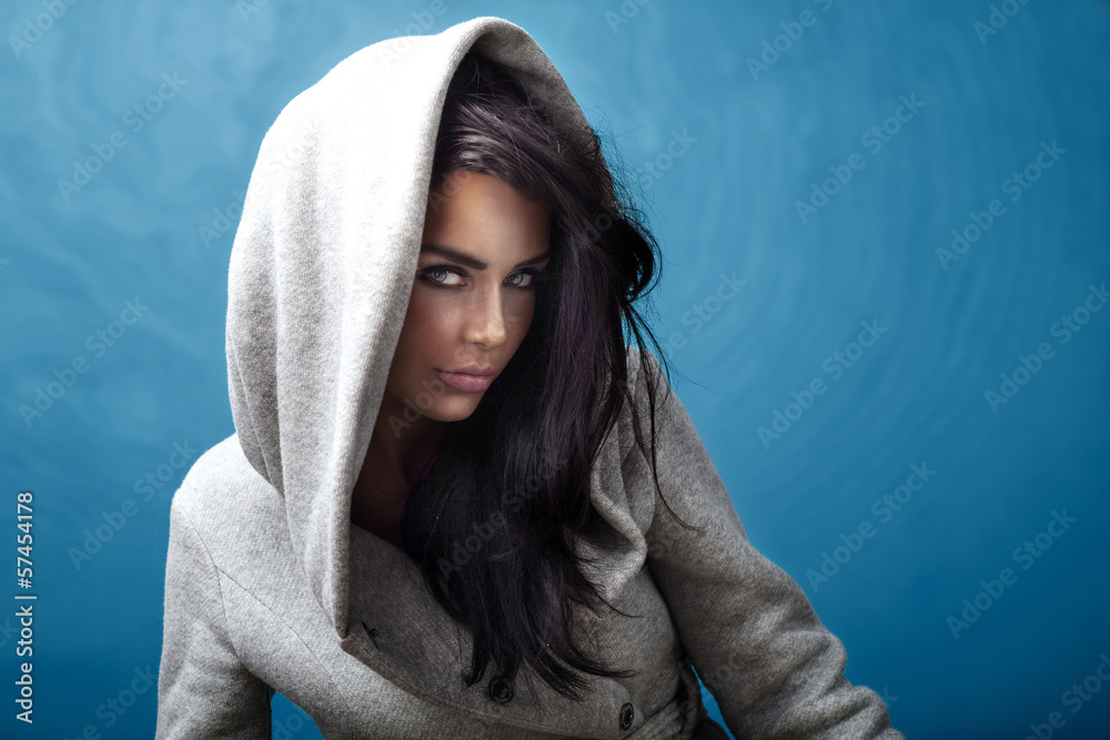 Young attractive woman posing.