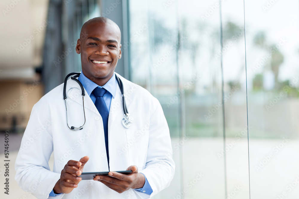 african male doctor african male doctor