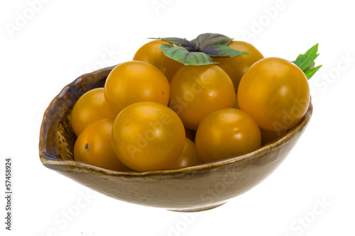 Yellow tomato