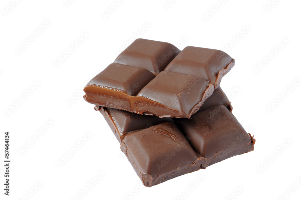Pieces of Dark chocolate Pieces of Dark chocolate