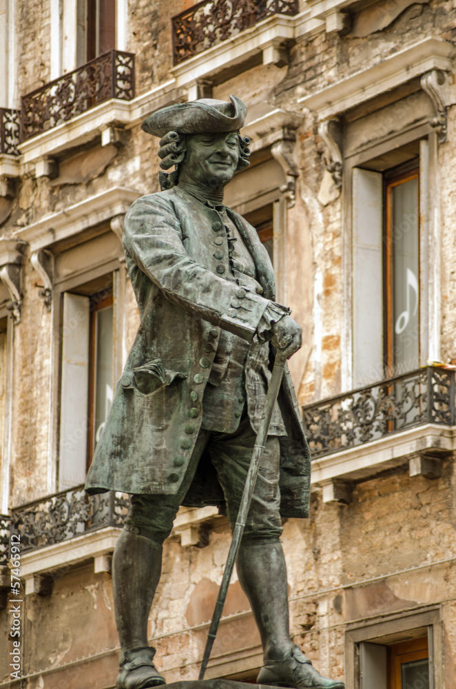 Carlo Goldoni statue, Venice