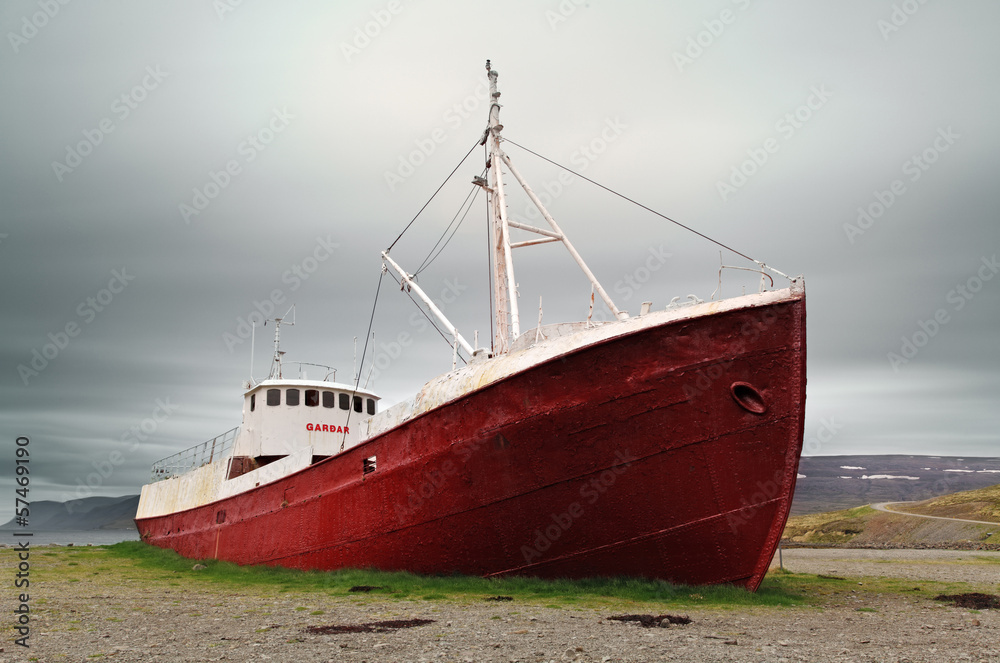 Wreck of Fishing boat, Iceland Wreck of Fishing boat, Iceland