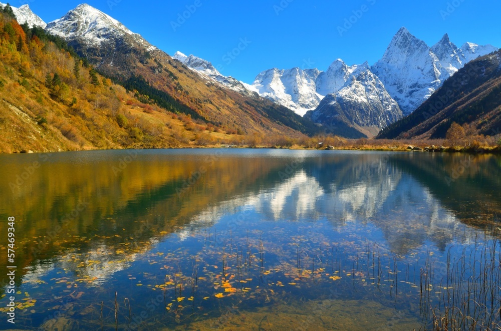 Lake in Caucasus