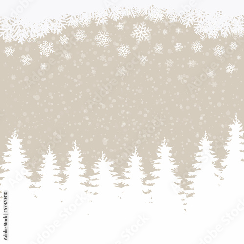 winter snowy background