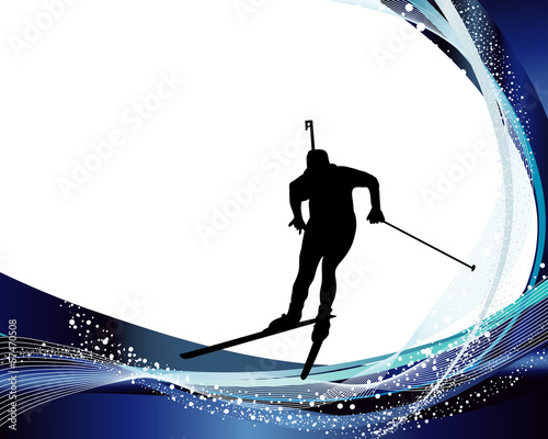 biathlon athlete
