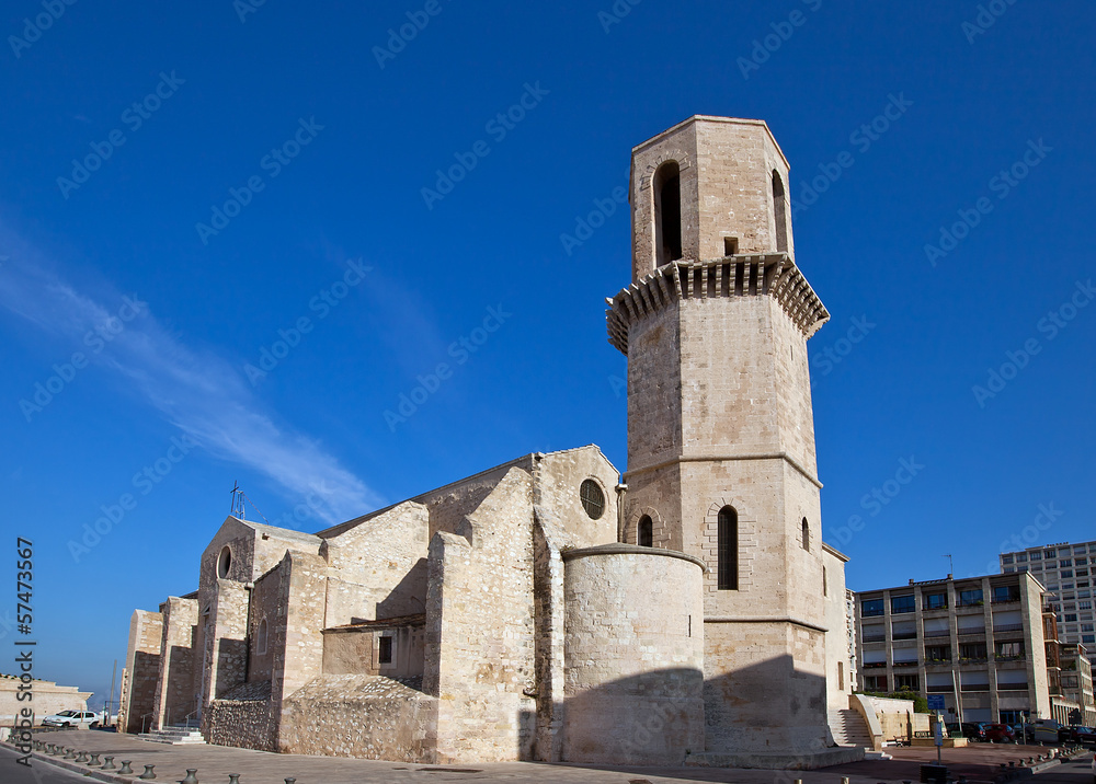 Church of Saint Laurent (XVII c.). Marseilles, France