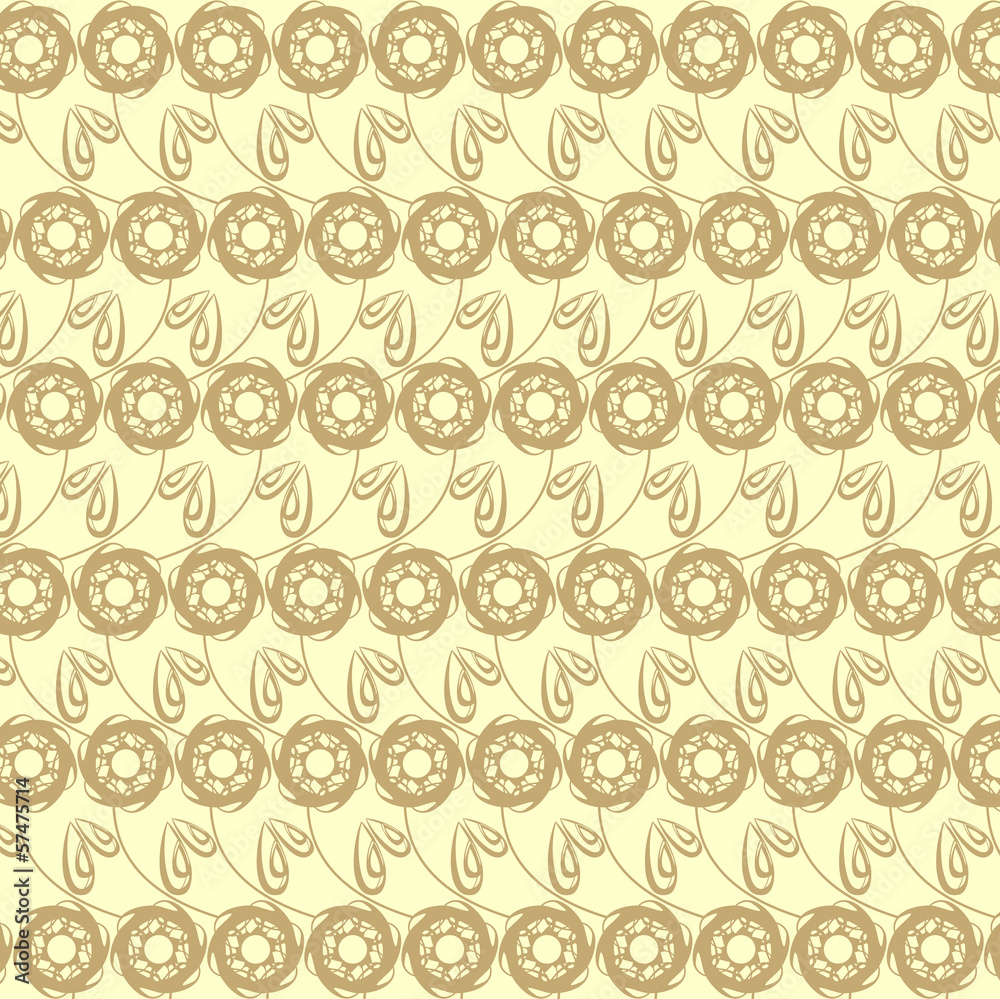 floral seamless vector background