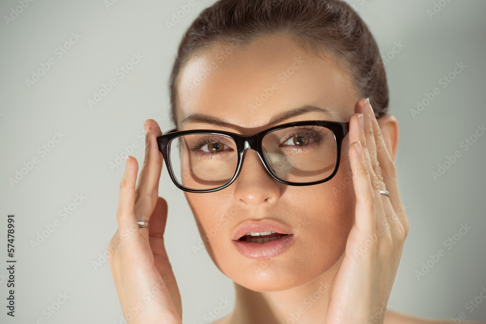 Woman in glasses Woman in glasses