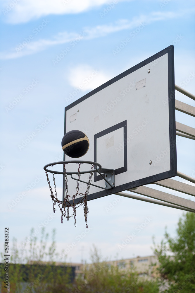 Naklejka premium Basketball