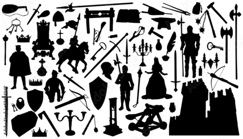 medieval_silhouettes