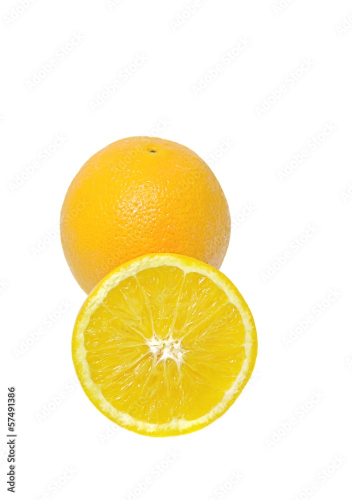 Sliced orange fruit Sliced orange fruit