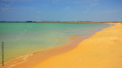 Waves on a Caribbean Beach photo