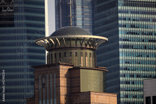 Canvas Print Art Deco architecture in Shanghai, China