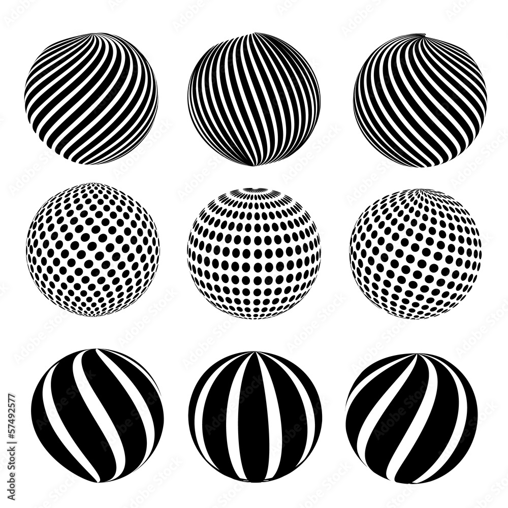 Abstract dotted sphere Abstract dotted sphere