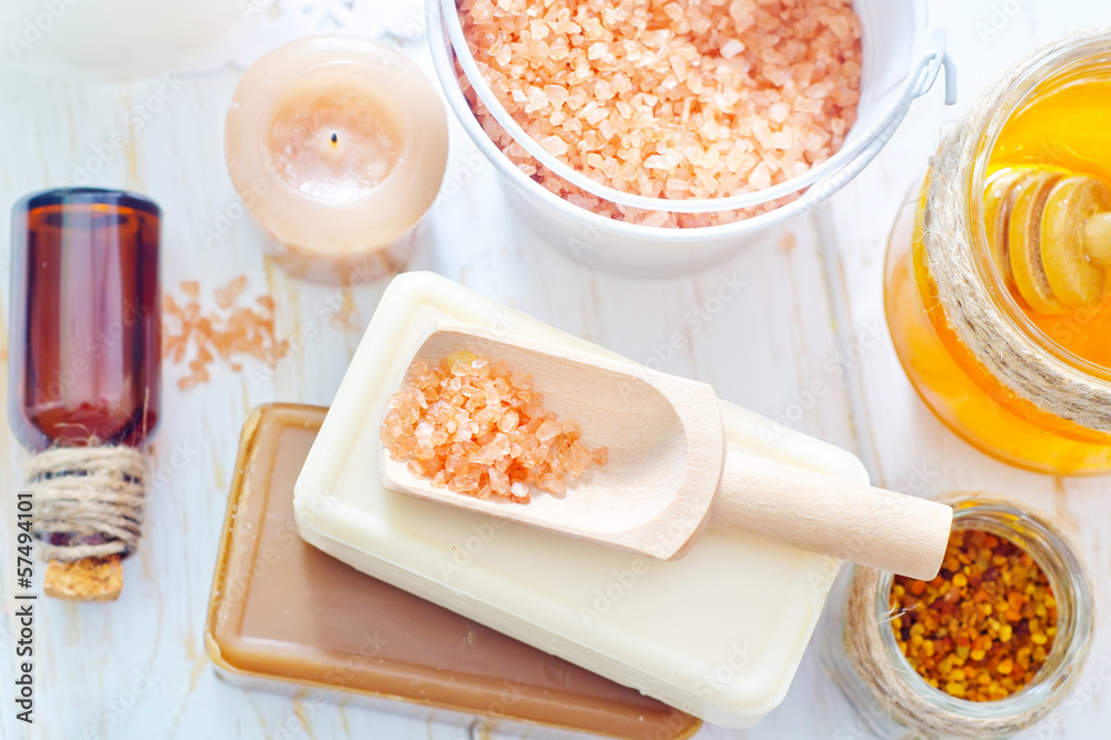 aroma soap and salt aroma soap and salt