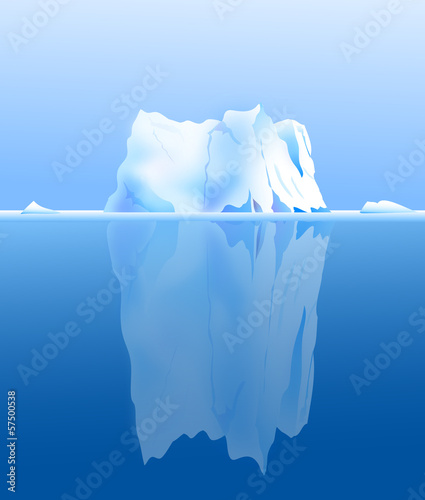 Iceberg-Vector Illustration