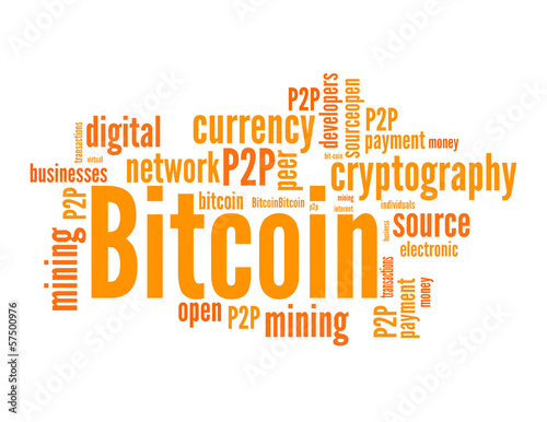 Bitcoin word cloud