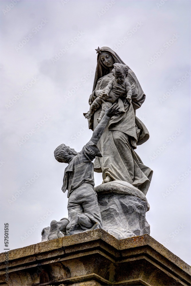 Fototapeta premium Nostra signora dei naufraghi - Pointe du Raz