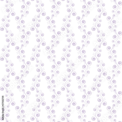 seamless floral and music notes pattern