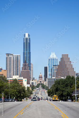 A View of the Skyline Austin at Texas, USA © kennytong