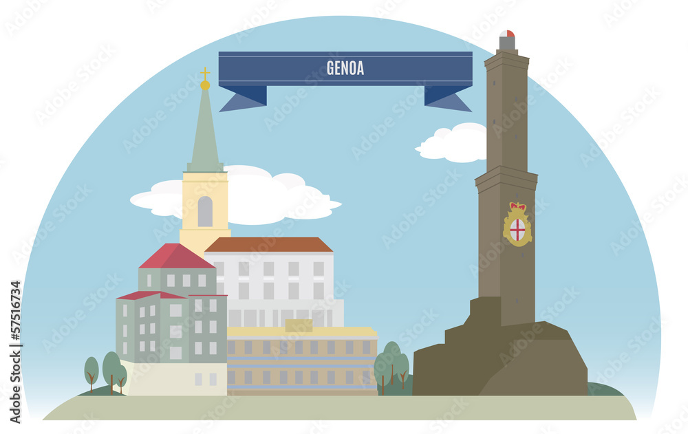 Obraz premium Genoa