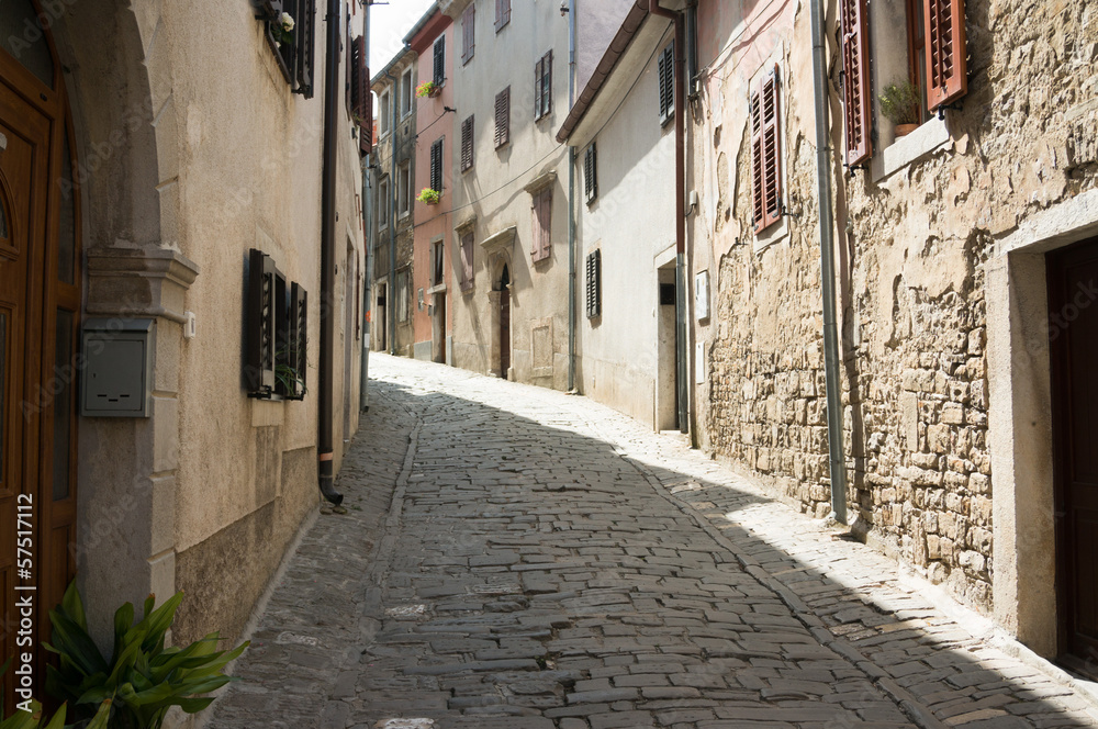 Fototapeta premium old town street