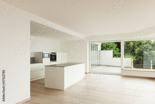 beautiful new apartment  interior  modern kitchen