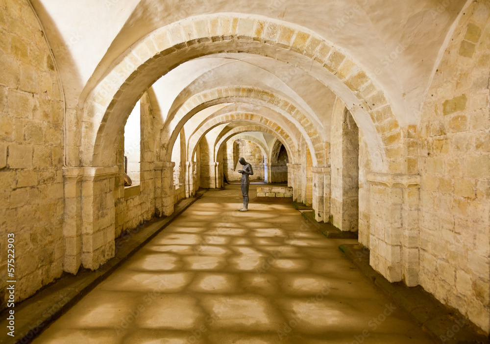 Winchester Cathedral crypt