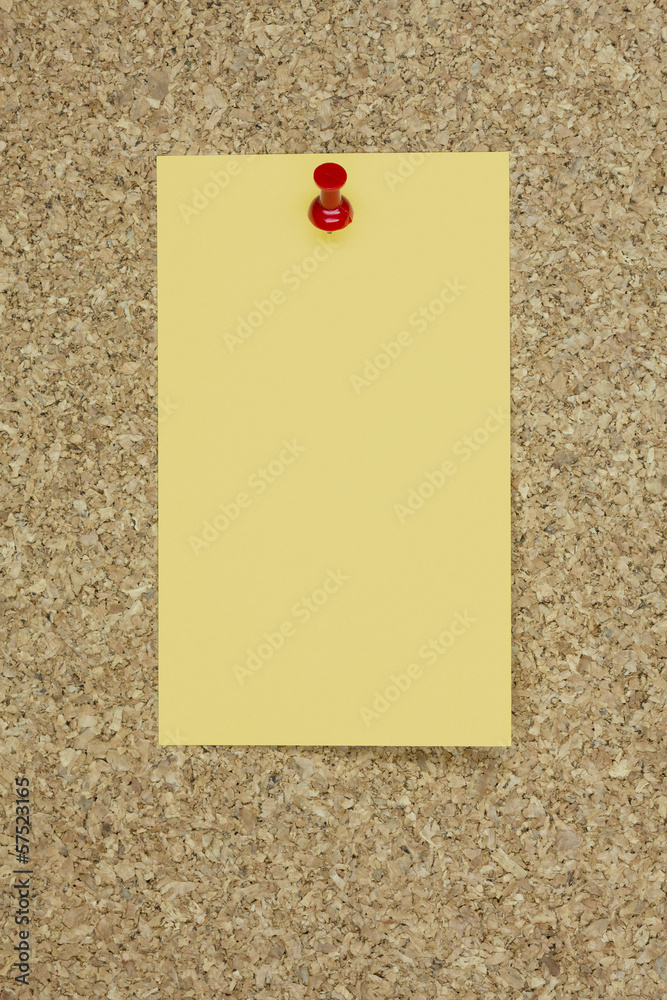 Sticky Post Pinned on Cork Board 3 Sticky Post Pinned on Cork Board 3